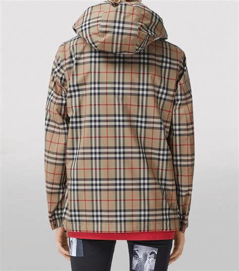 burberry jacket with hood|Burberry vintage check jacket.